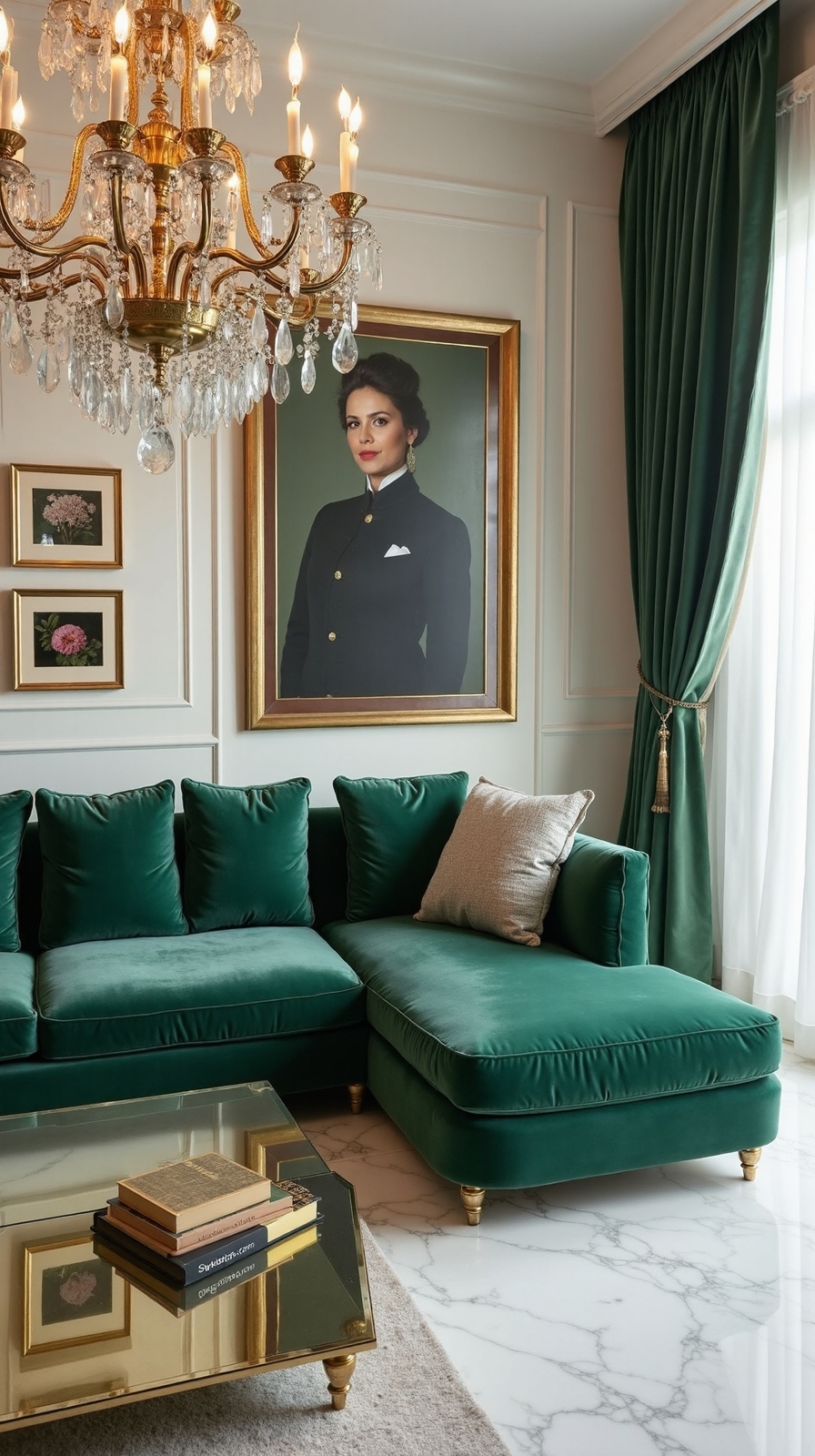 luxurious dramatic sophisticated glamorous