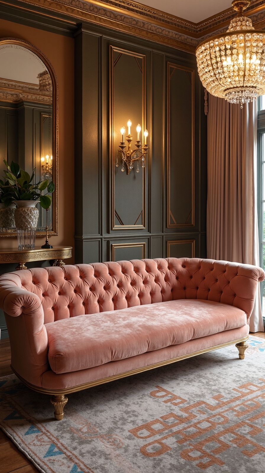 luxurious glamorous opulent art deco design