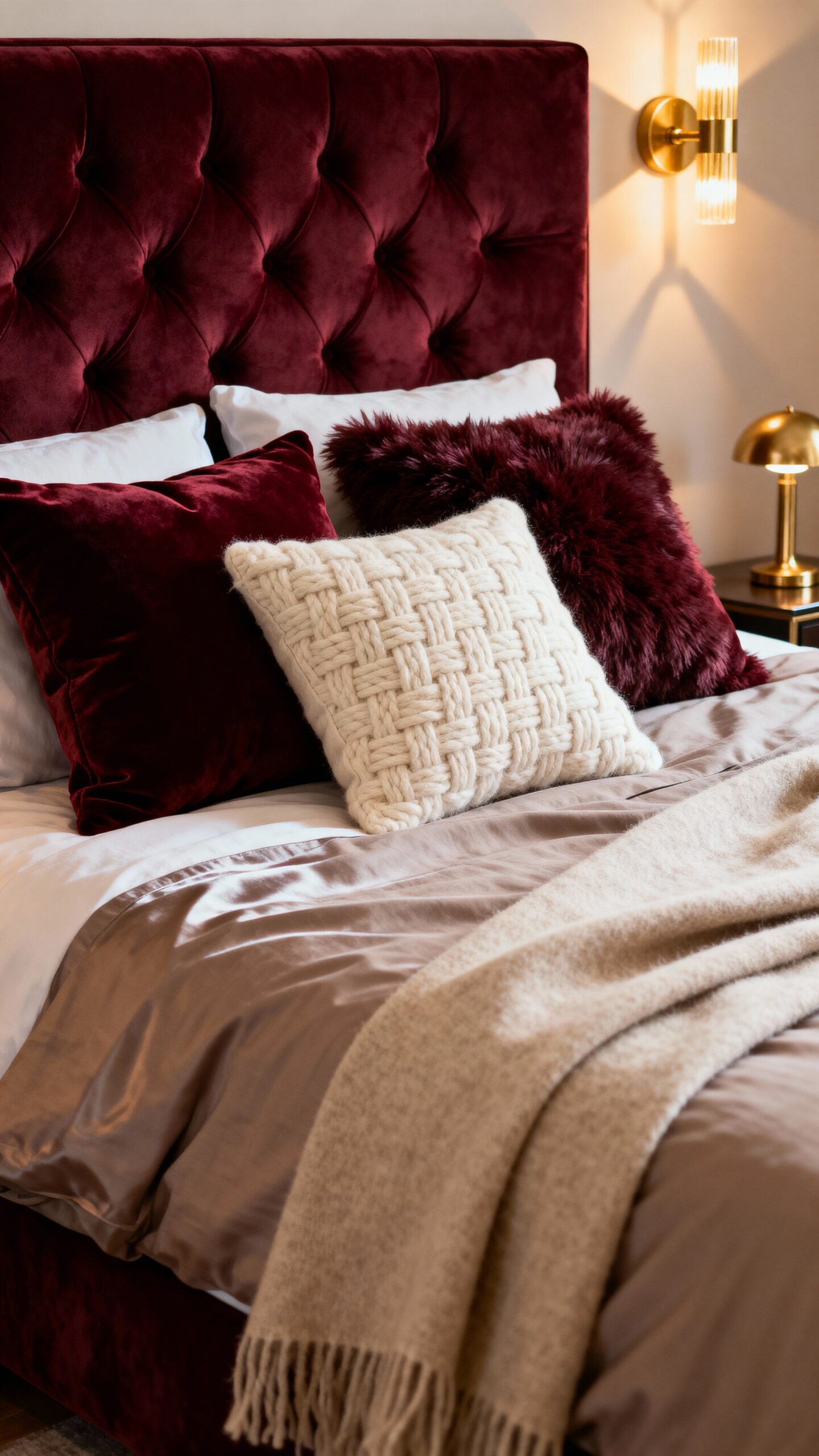 luxurious layered textured cozy