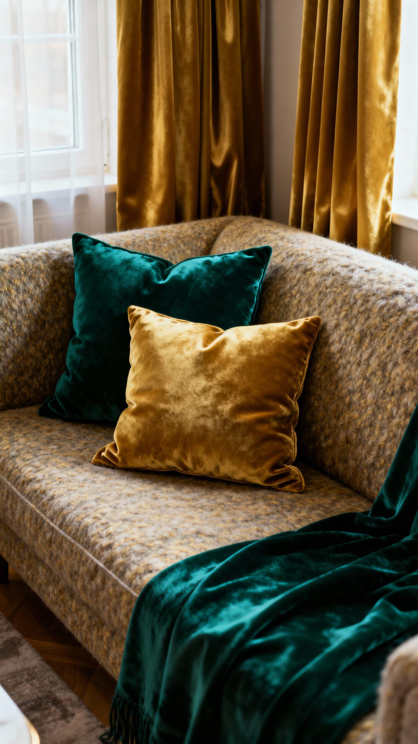 luxurious refined layered and textured