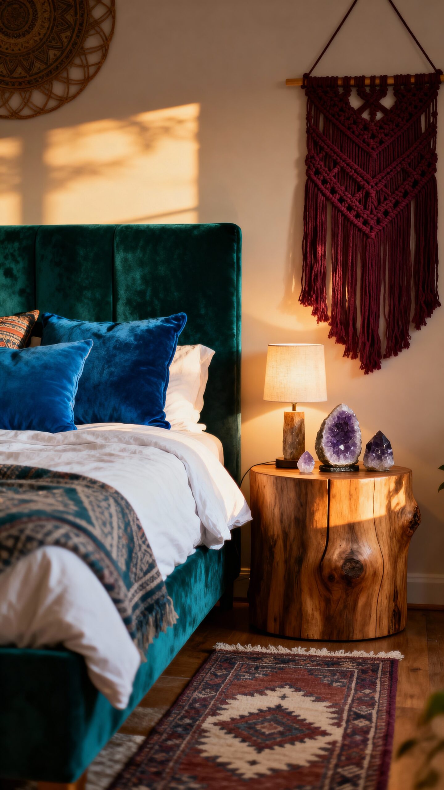 luxurious rich jewel toned bohemia