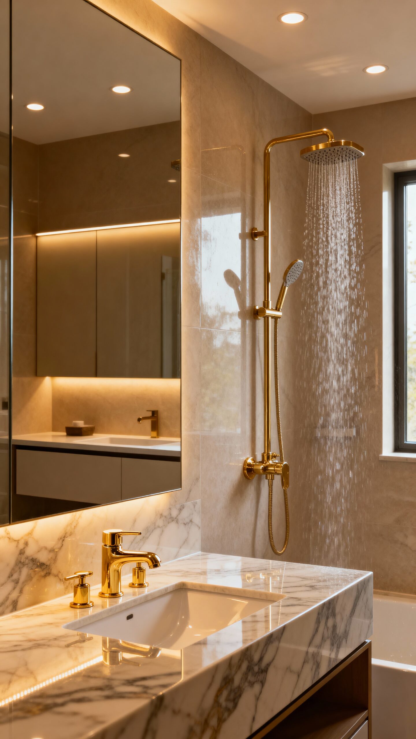 luxury spa like bathroom transformation experience