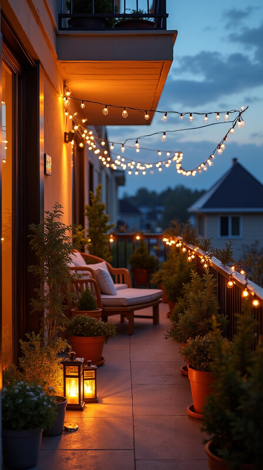magical rental patio lighting without permanent installations