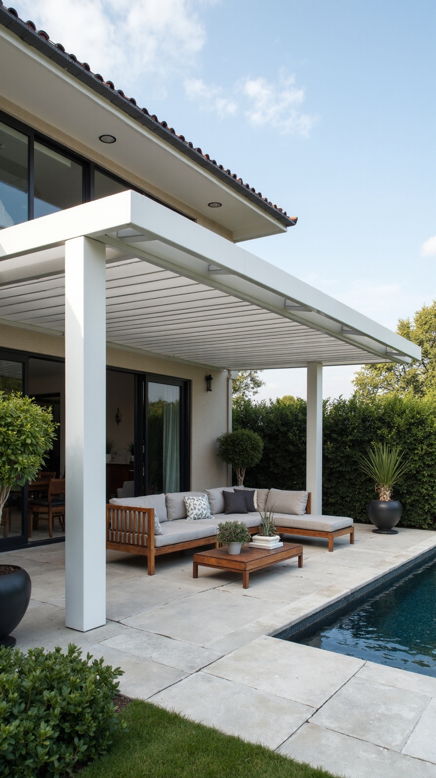 maintenance free durable versatile aluminum patio covers