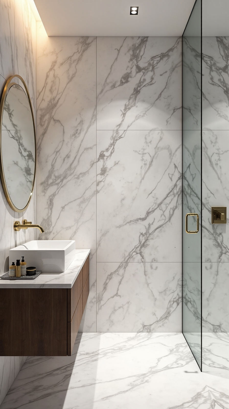 marble look porcelain cost effective luxury option
