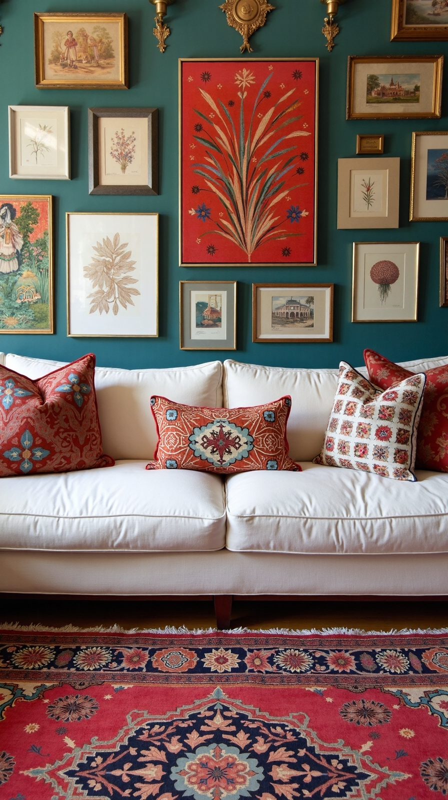 maximalist layered eclectic vibrant