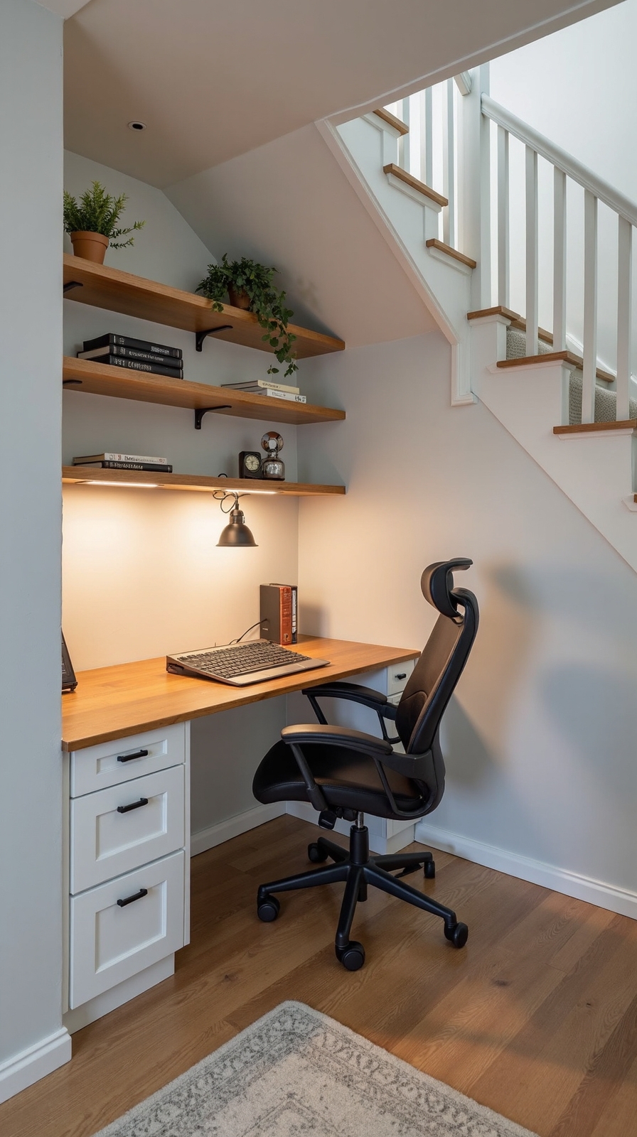 maximize compact under stair workspace