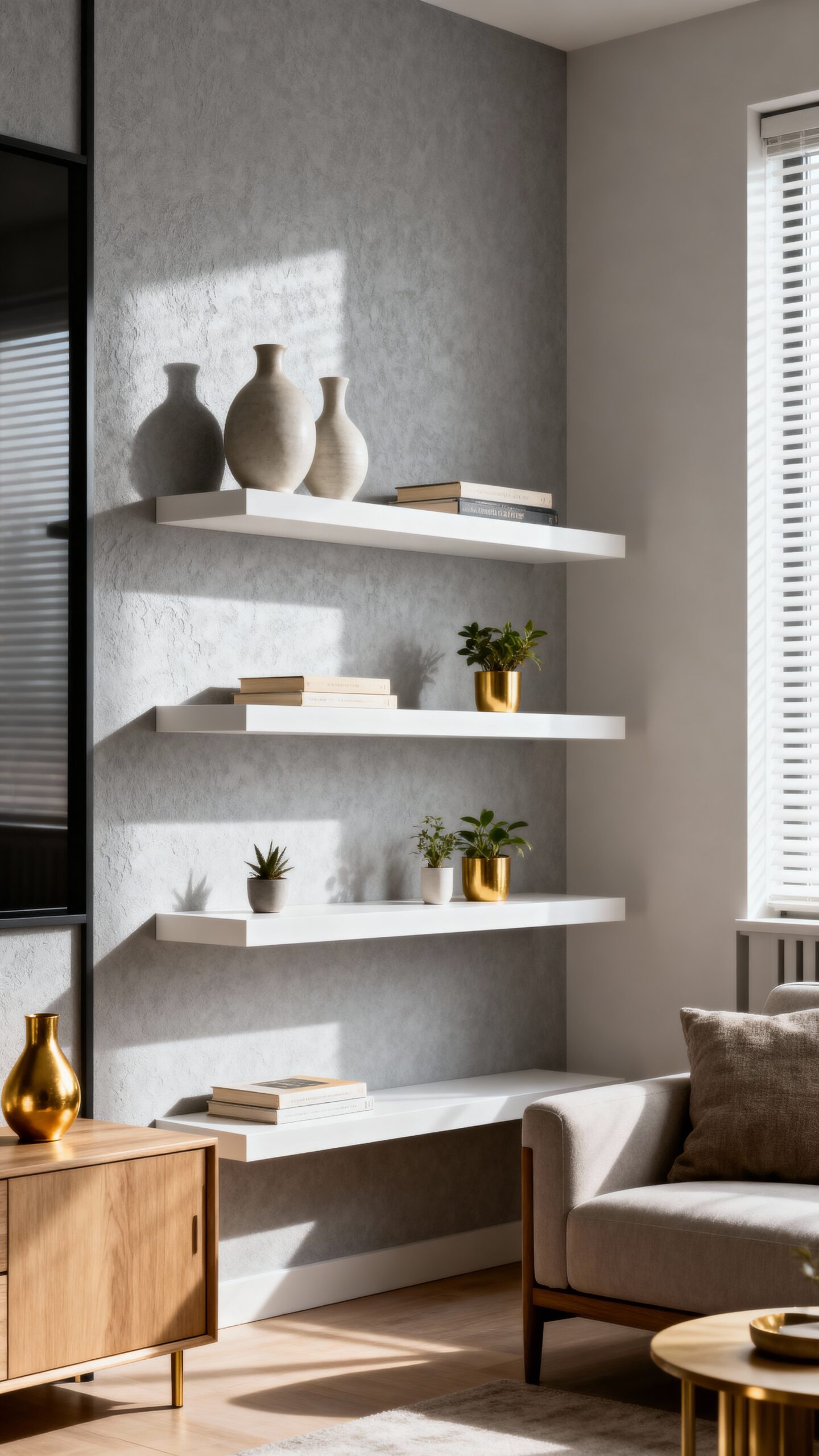 maximize display space without bulk