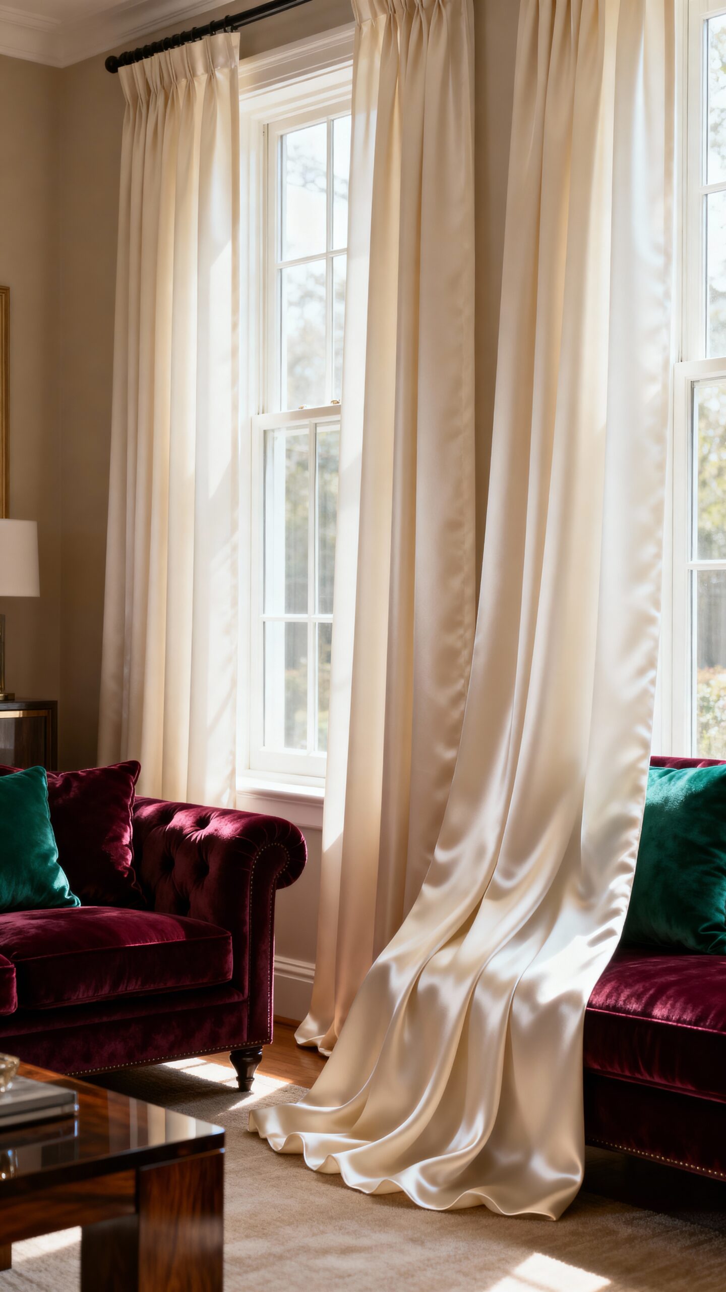 maximize height in compact living room