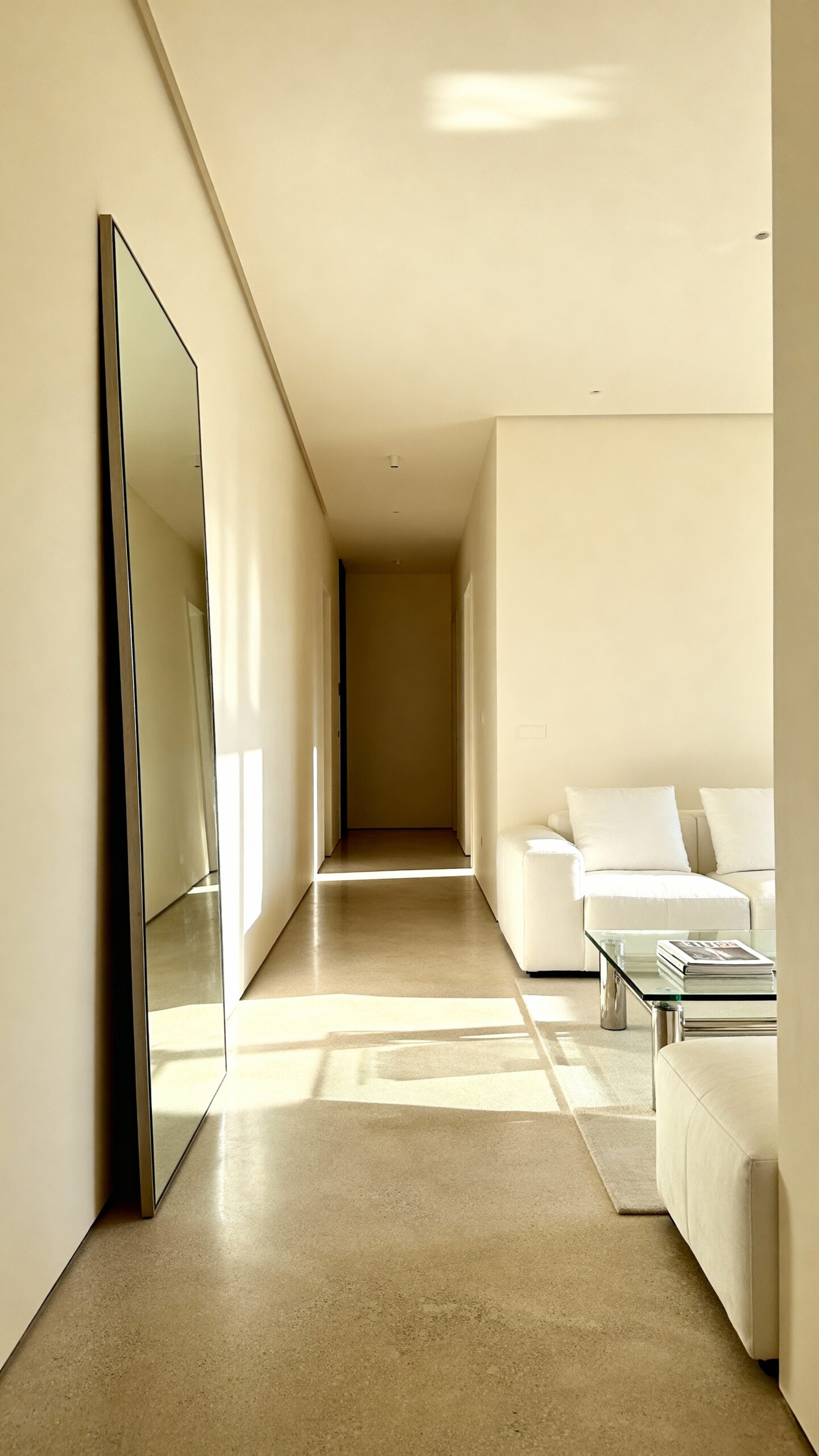 maximize light with color and mirrors