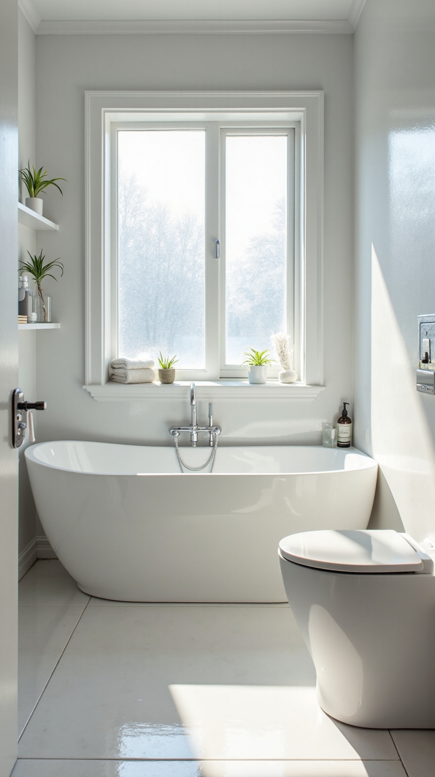 maximize natural light with light colors