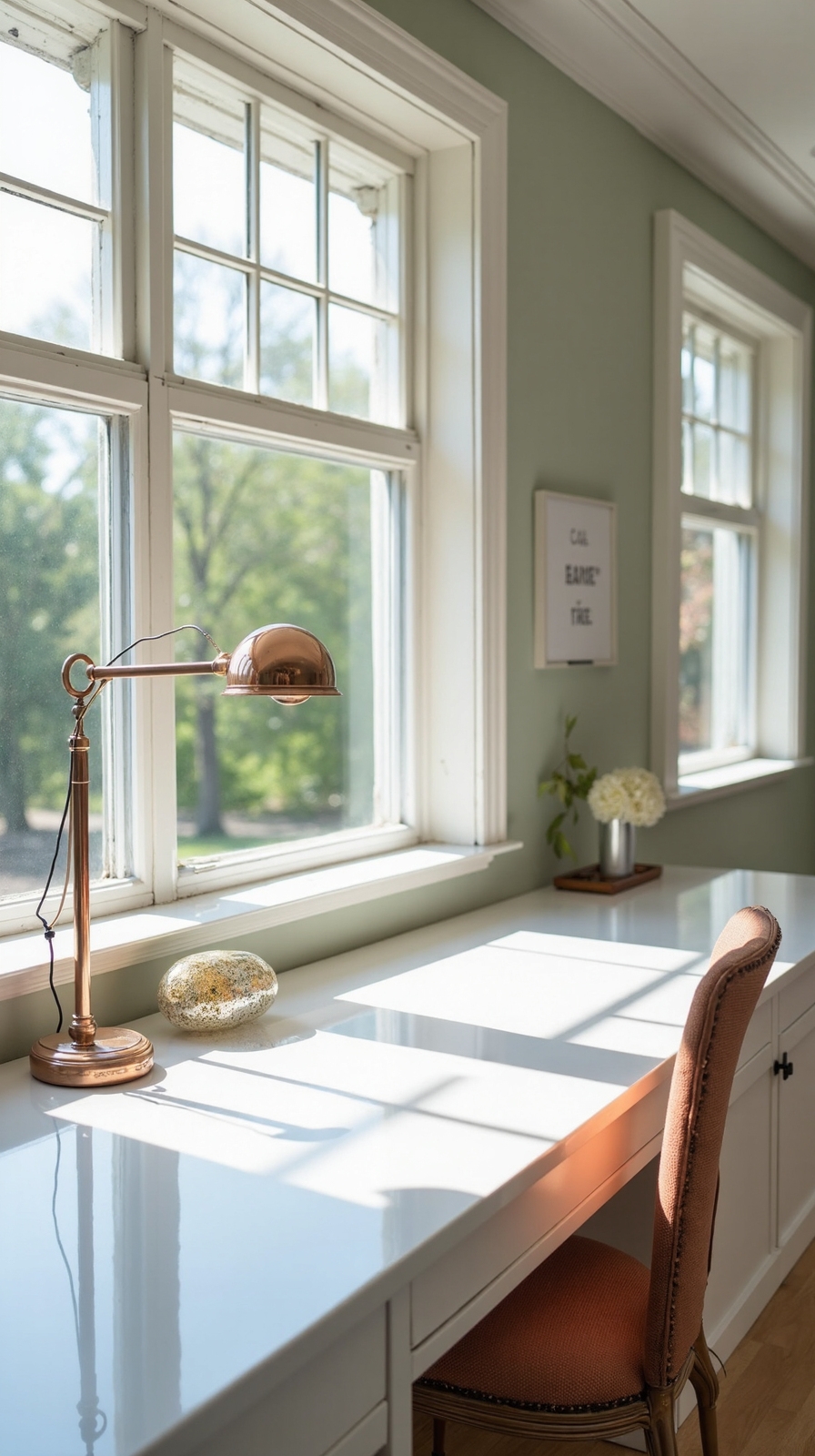 maximize natural light with reflective surfaces