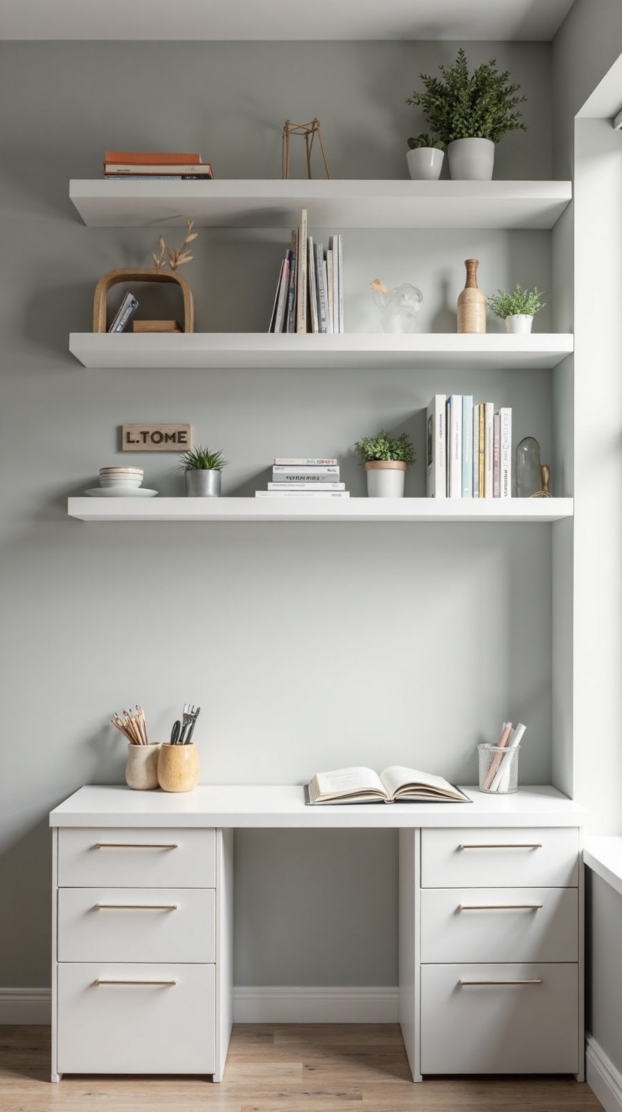 maximize space with floating storage