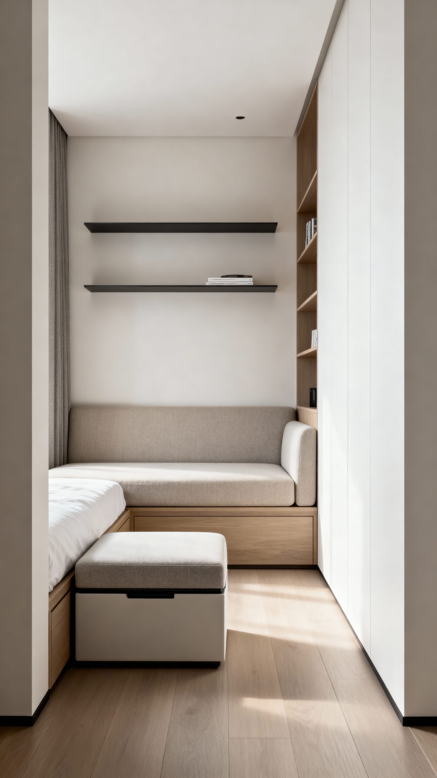 maximize space with multi functional storage furniture