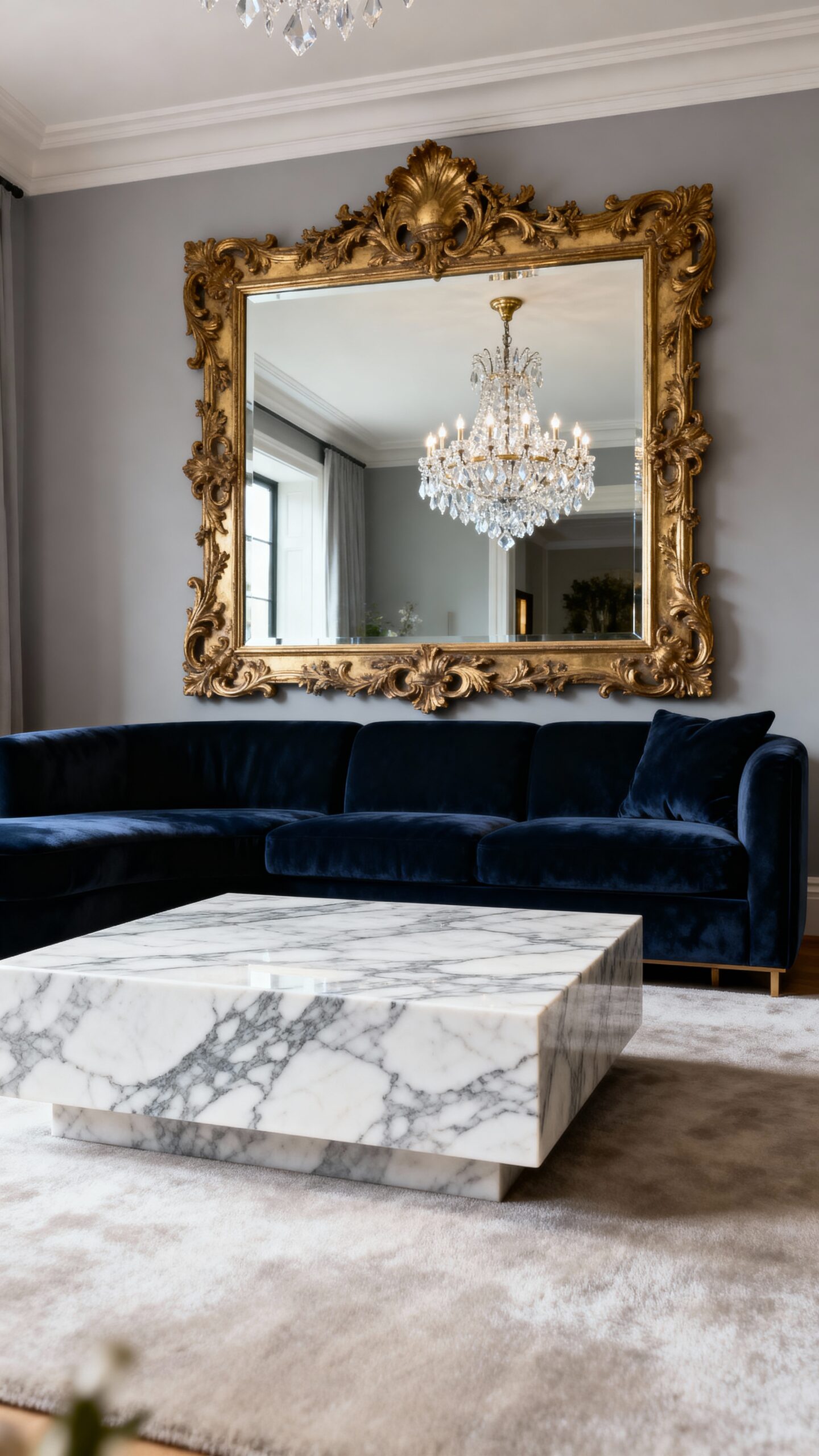 maximize space with strategic mirror placement