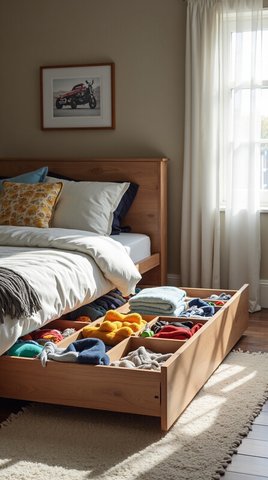 maximize storage organize adapt convenient