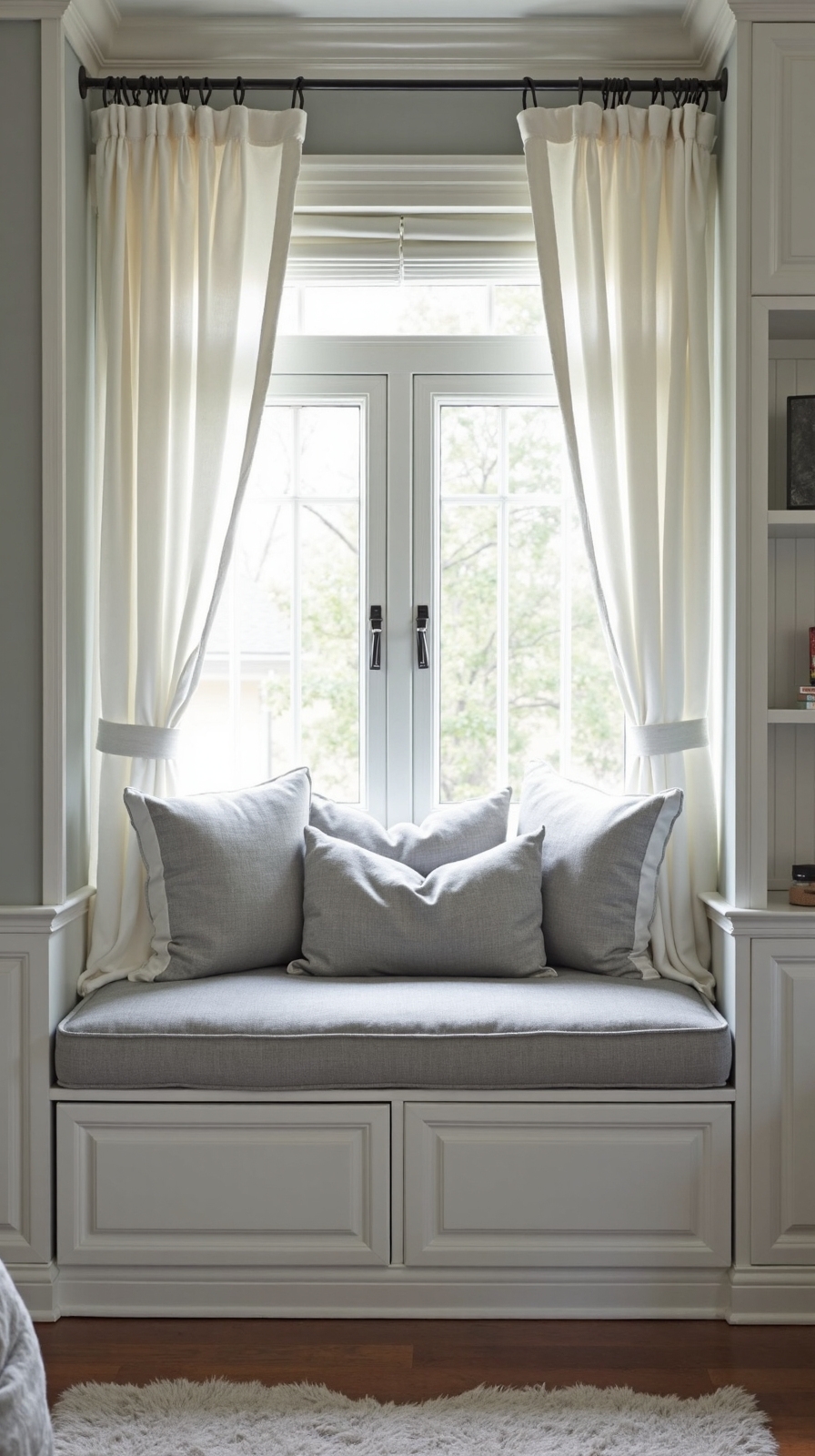 maximize storage versatility through built in benches