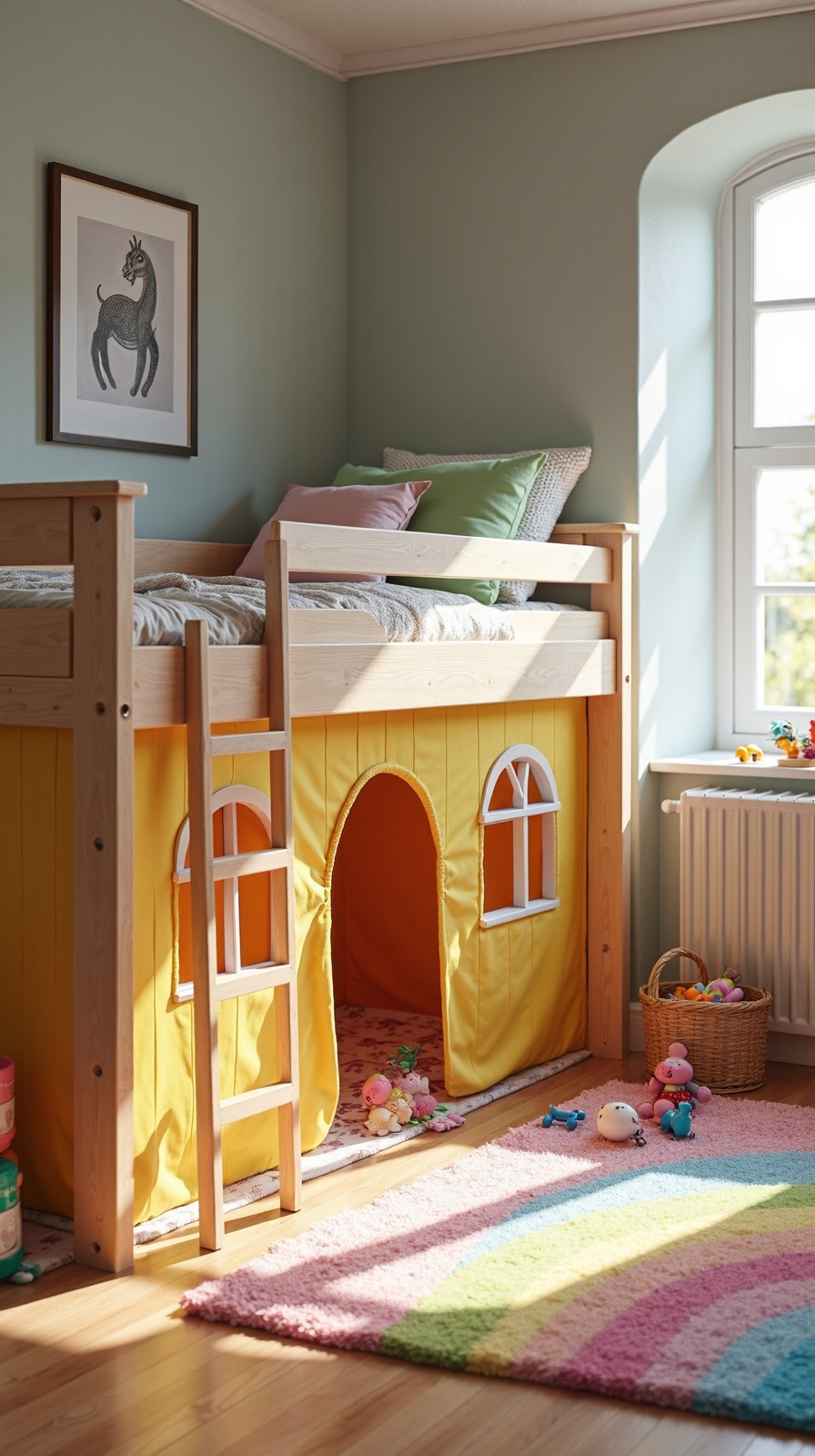 maximize vertical imaginative play areas