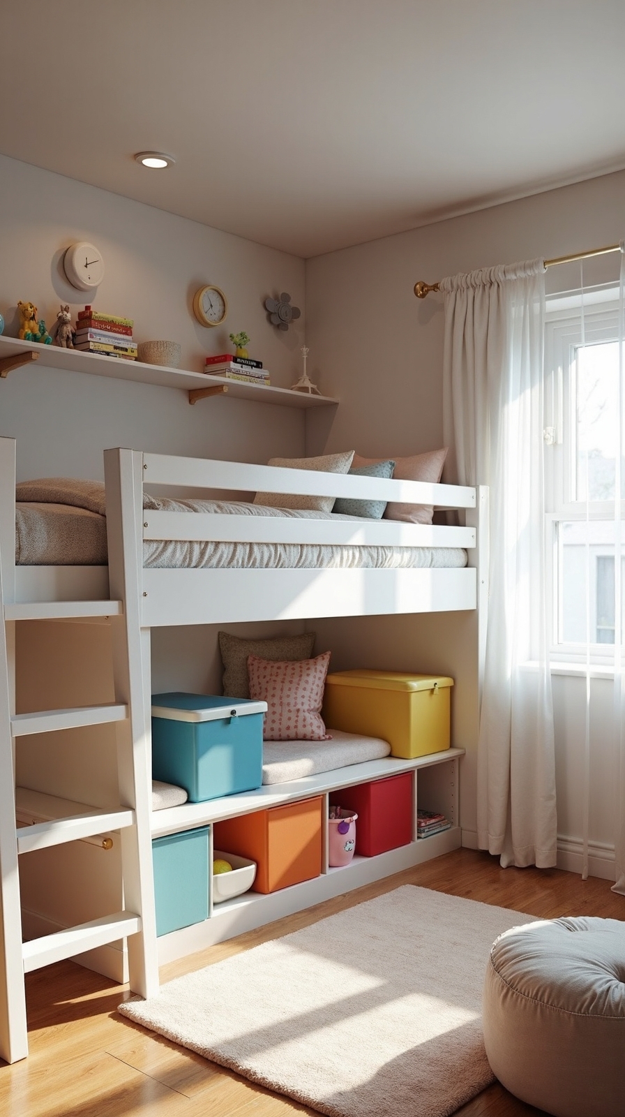 maximize vertical space with smart furniture