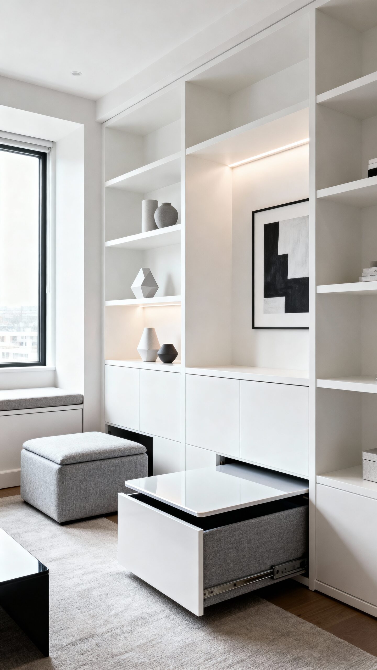 maximize vertical storage seamlessly