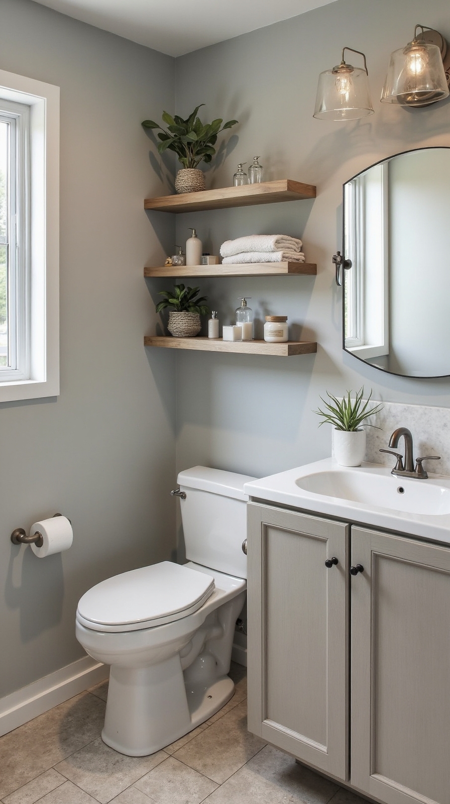 maximizing bathroom storage cleverly