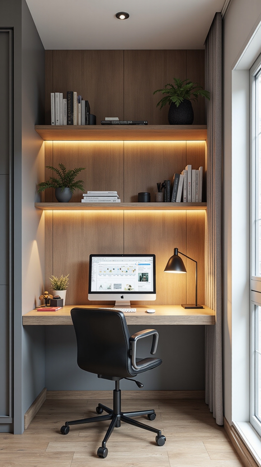 maximizing small home office space