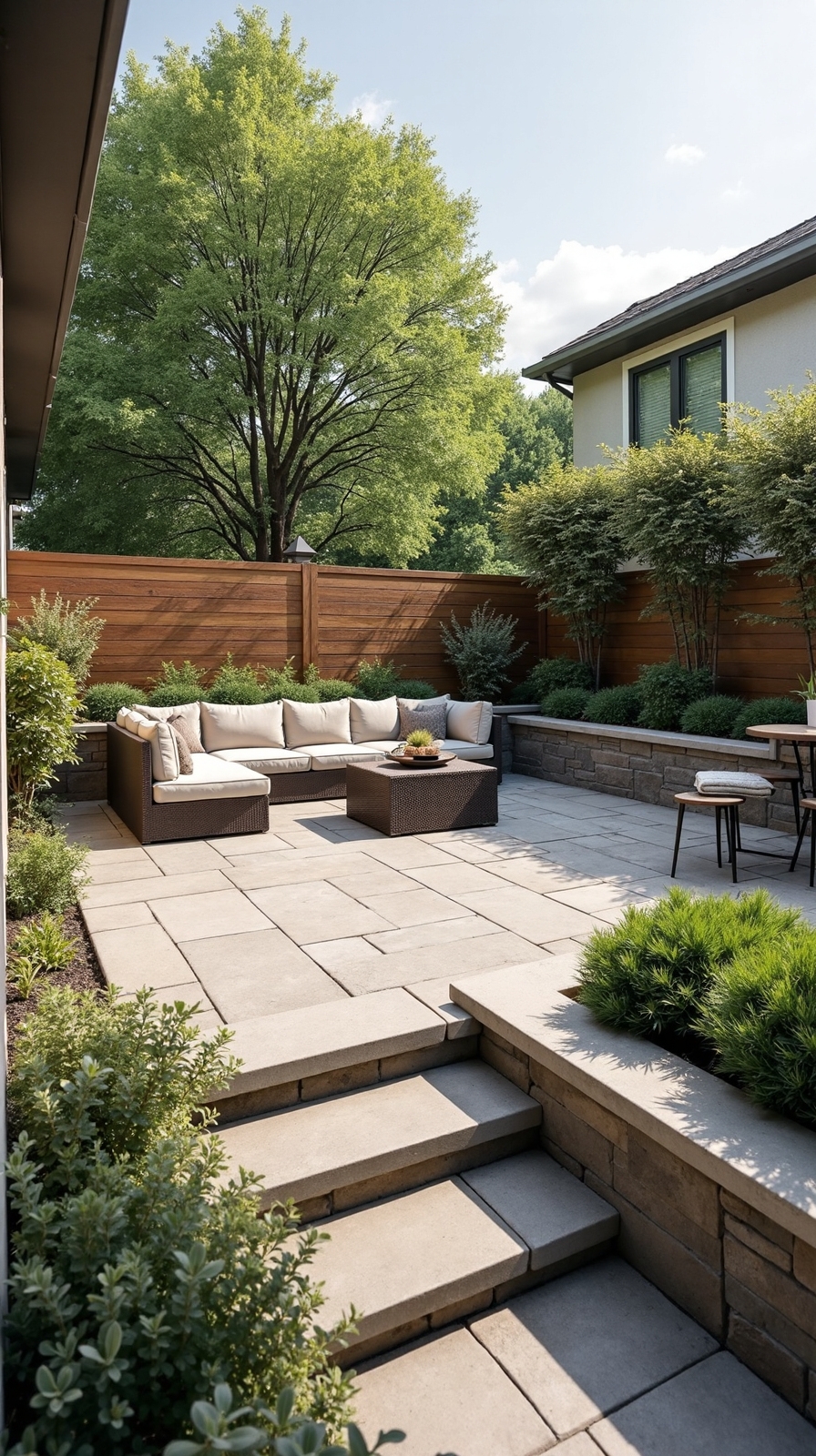 maximizing small yard patio layouts