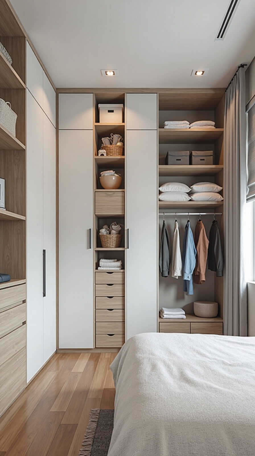 maximizing vertical storage capacity