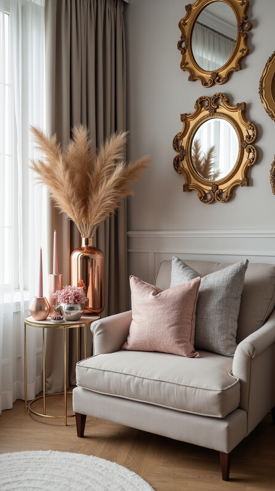 metallic accents elevate winter glamour