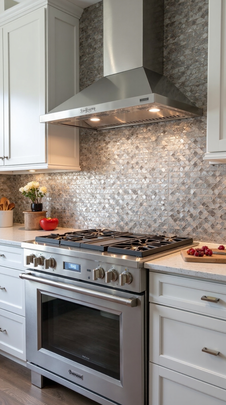 metallic glamour sophistication functionality