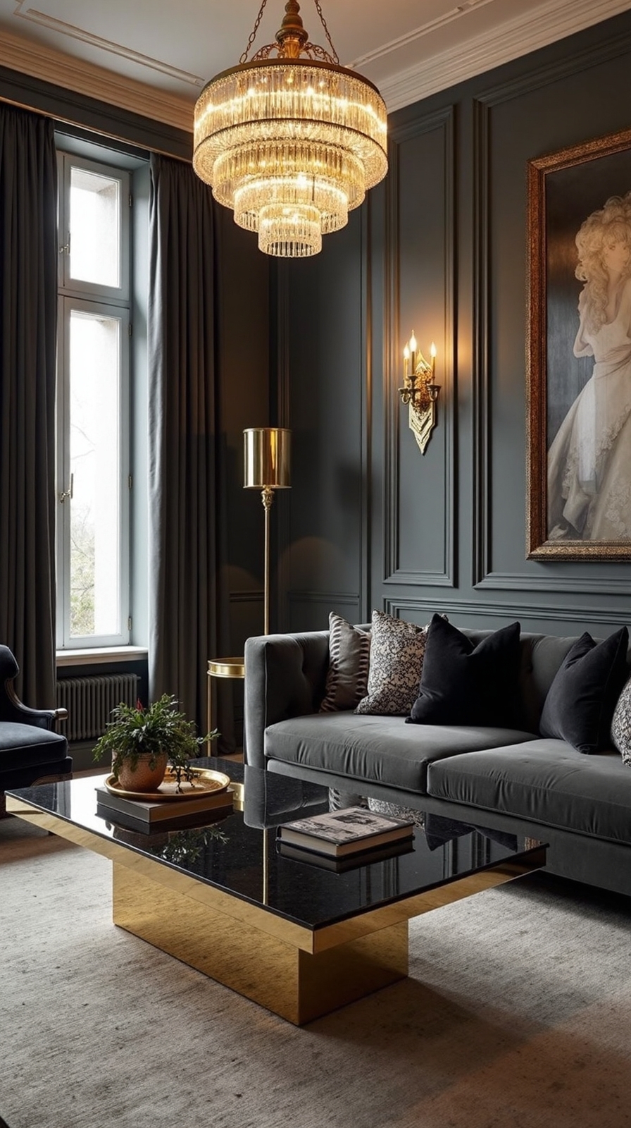 metallic opulence glamorous hollywood regency