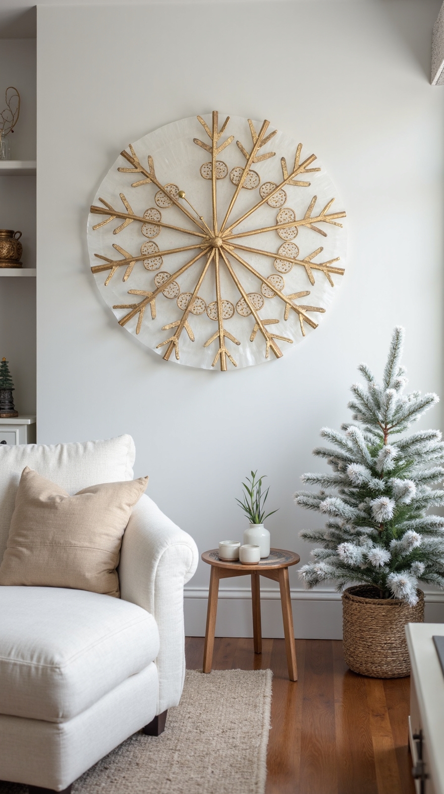 metallic sophisticated customizable winter decor