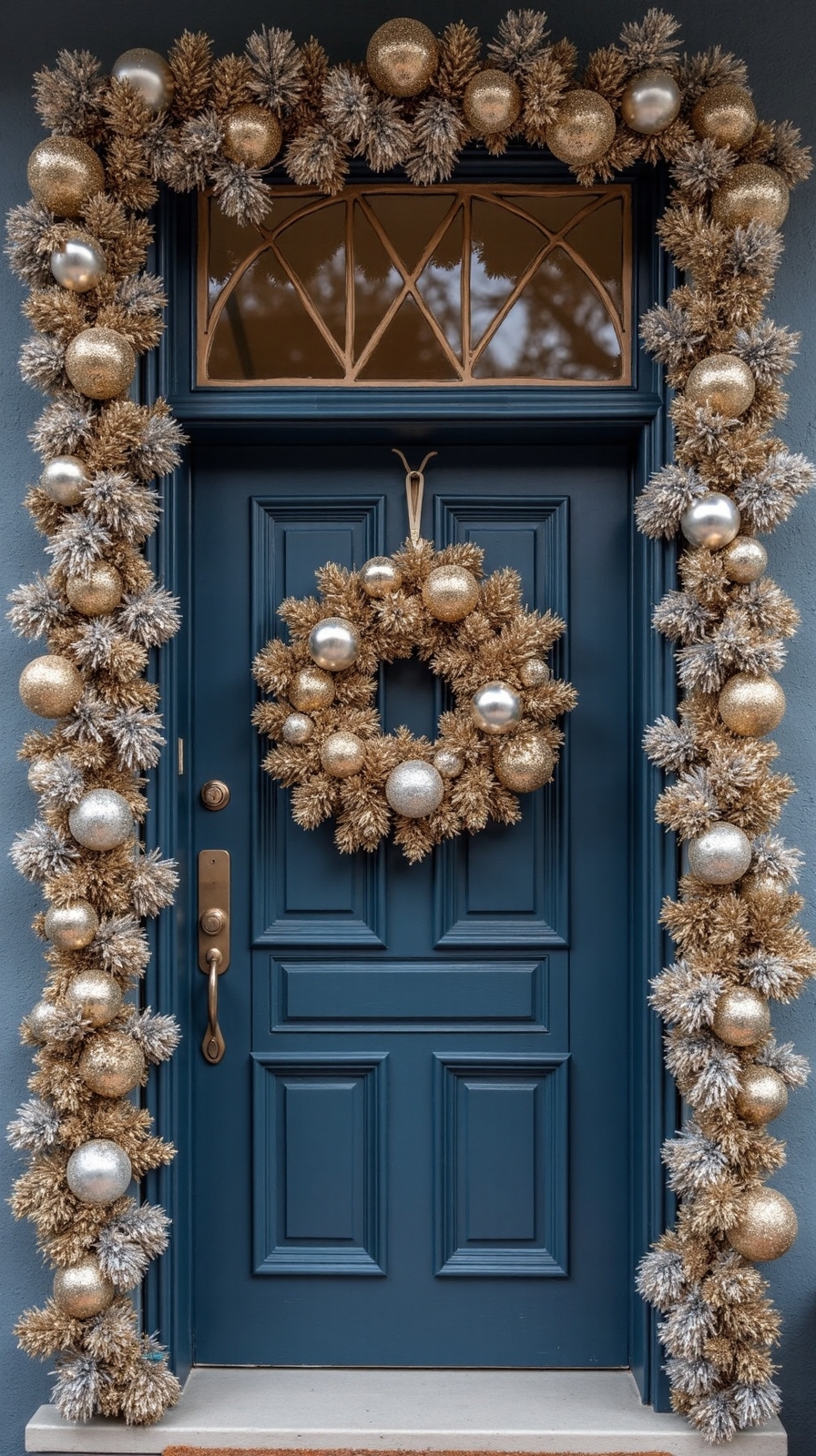 metallic sophisticated inviting seasonal charm