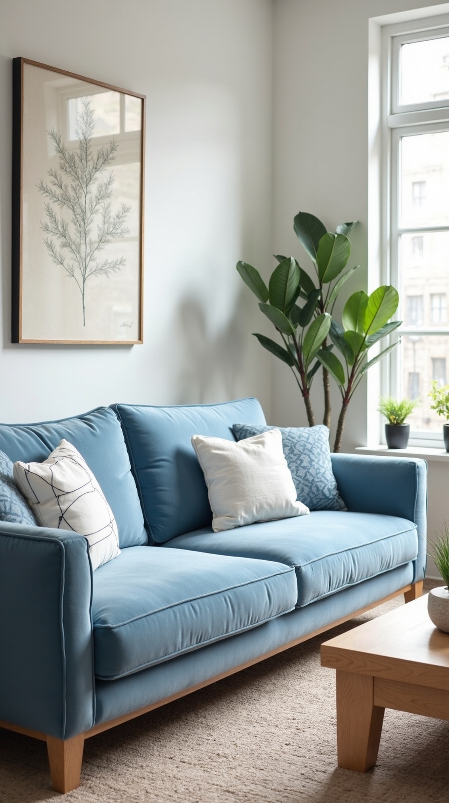 minimal clean blue sophisticated