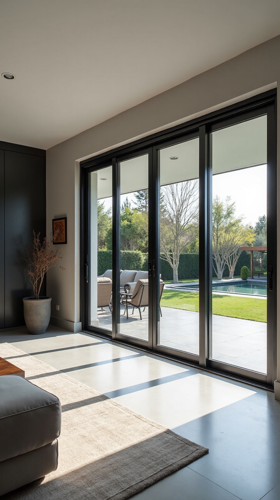 minimal visual interruption seamless aesthetic integration