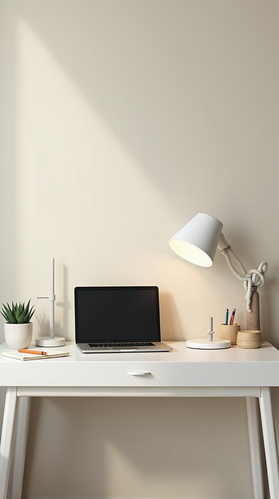 minimalist clean professional efficient workspace