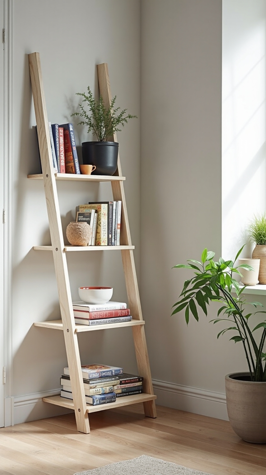 minimalist flexible space saving customizable bookcases
