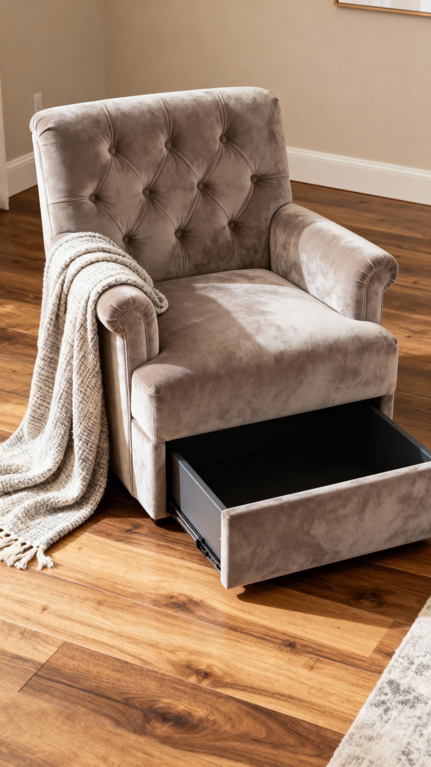 minimalist multi functional space saving accent chairs