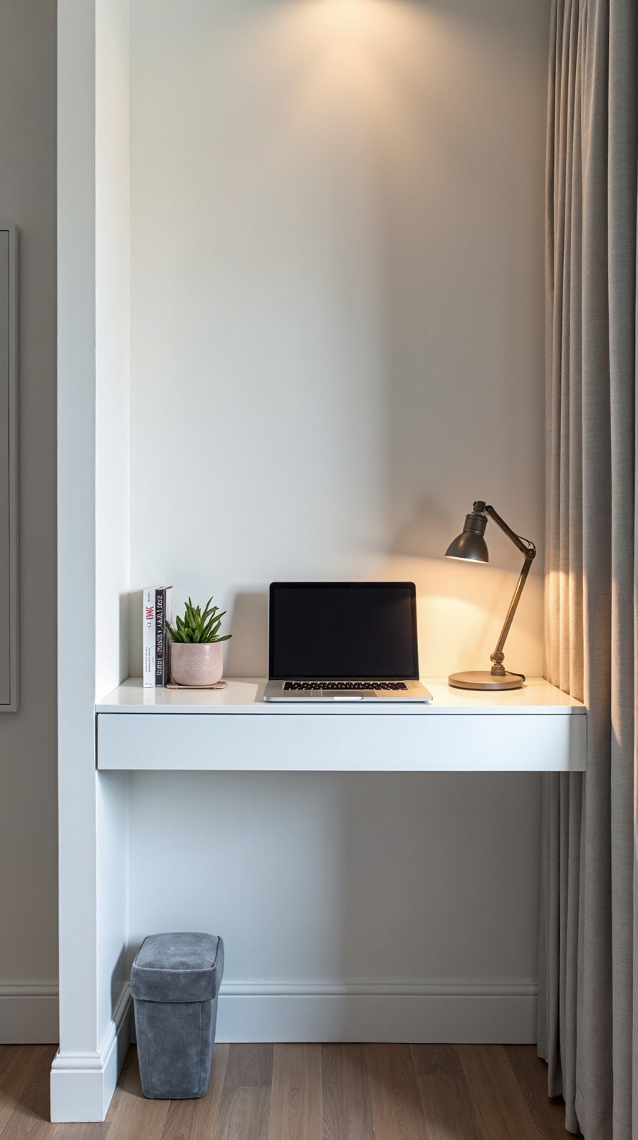 minimalist space saving wall mounted versatile desks