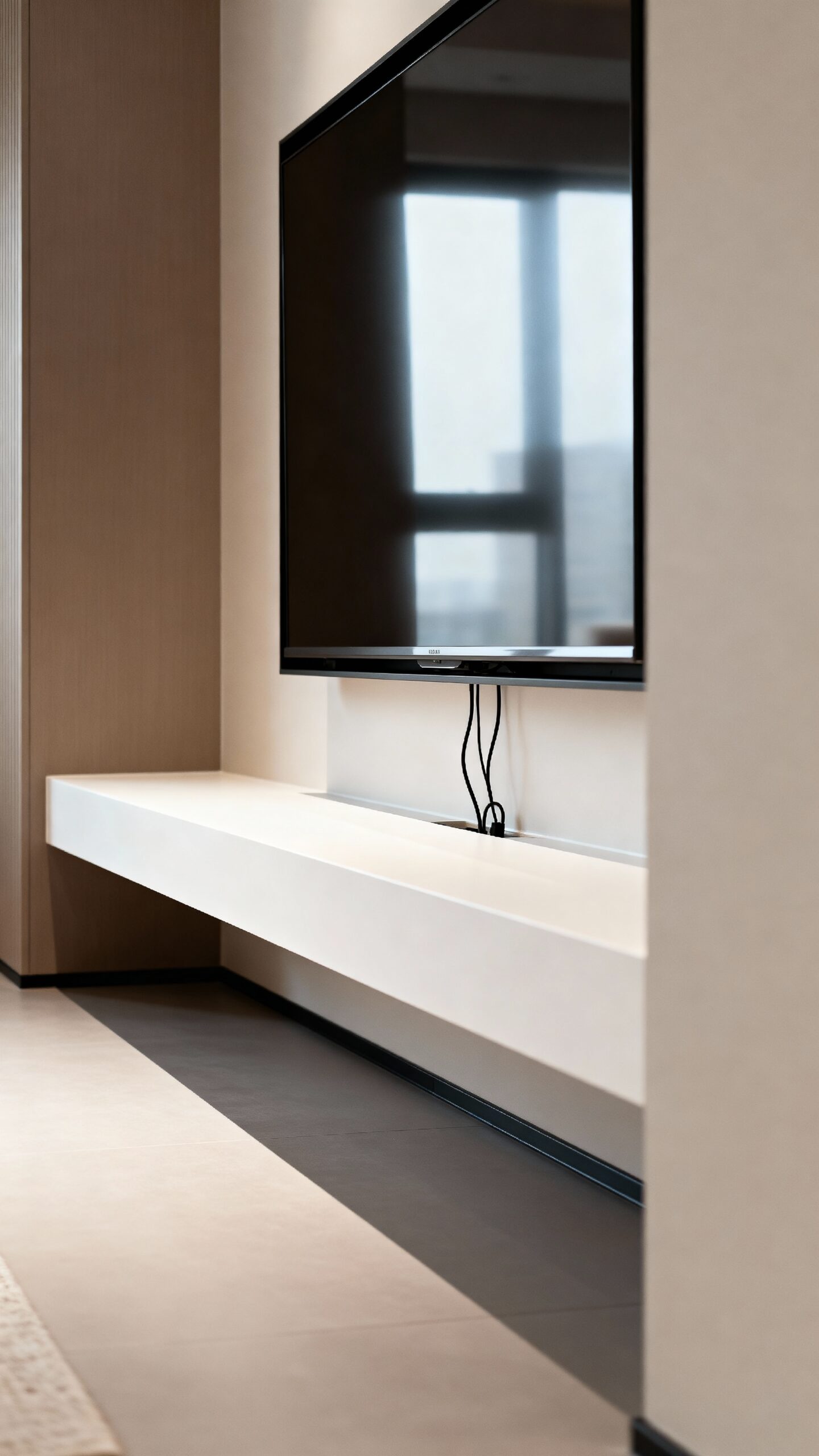 minimalist streamlined spacious cable free