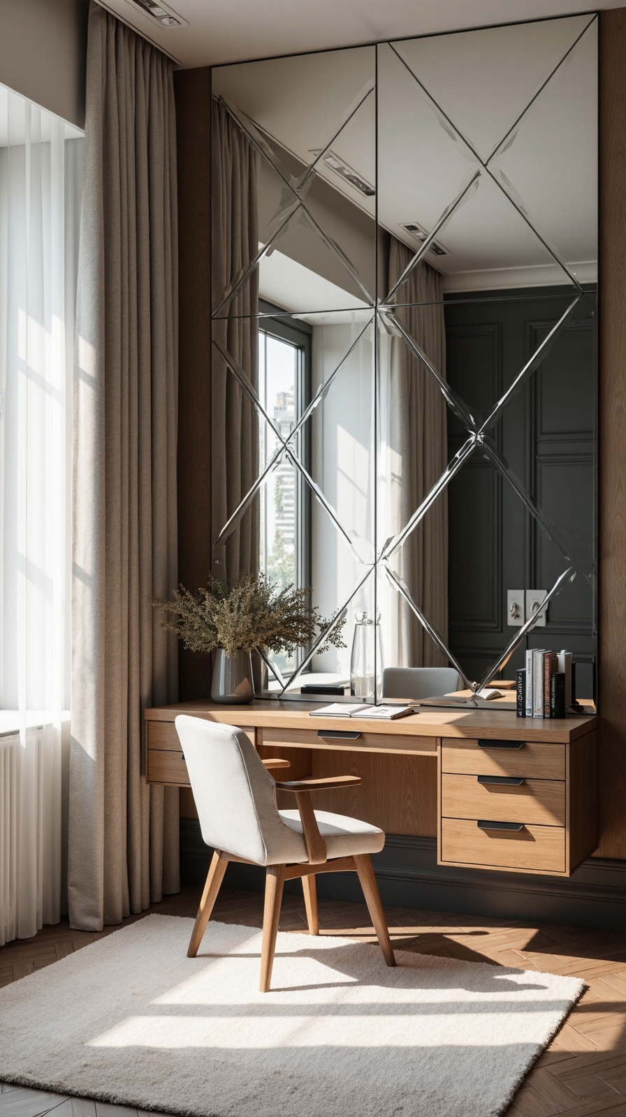 mirror illusion space expansion