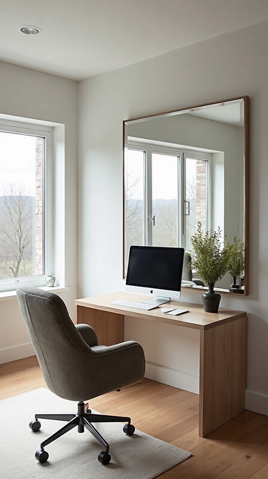 mirrors expand light and space