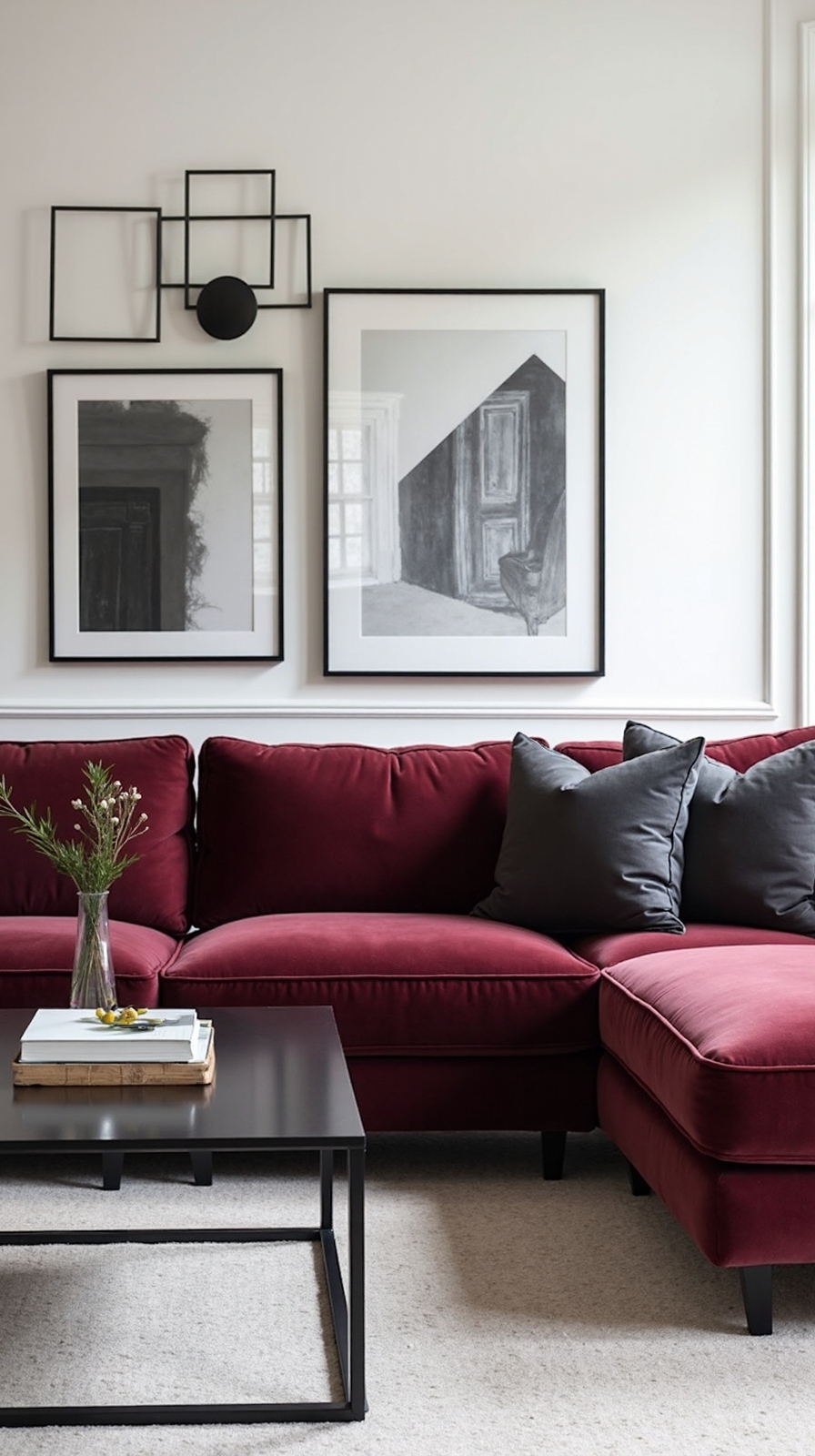 modern drama with bold accents