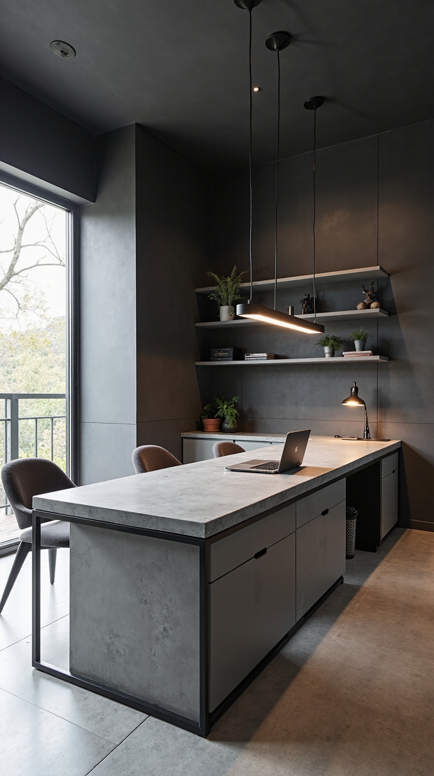modern industrial workspace design