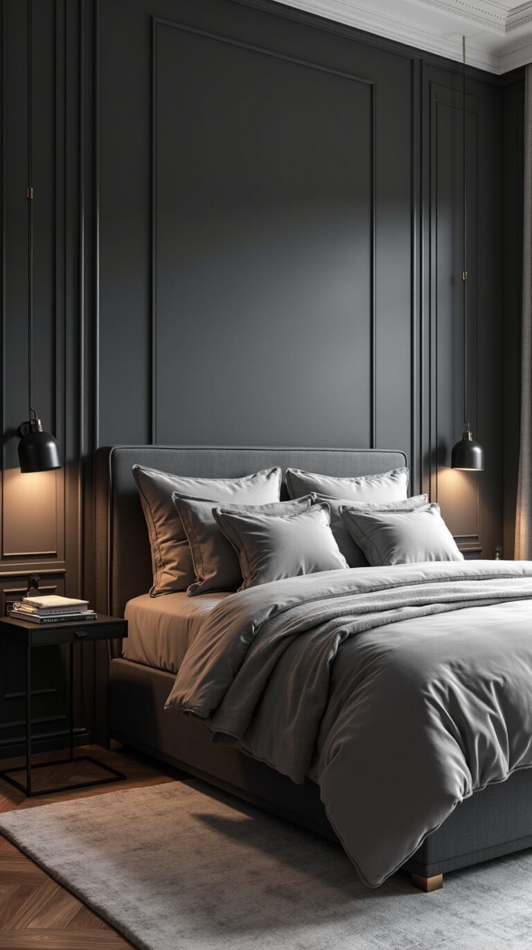 modern sleek bedroom decor ideas