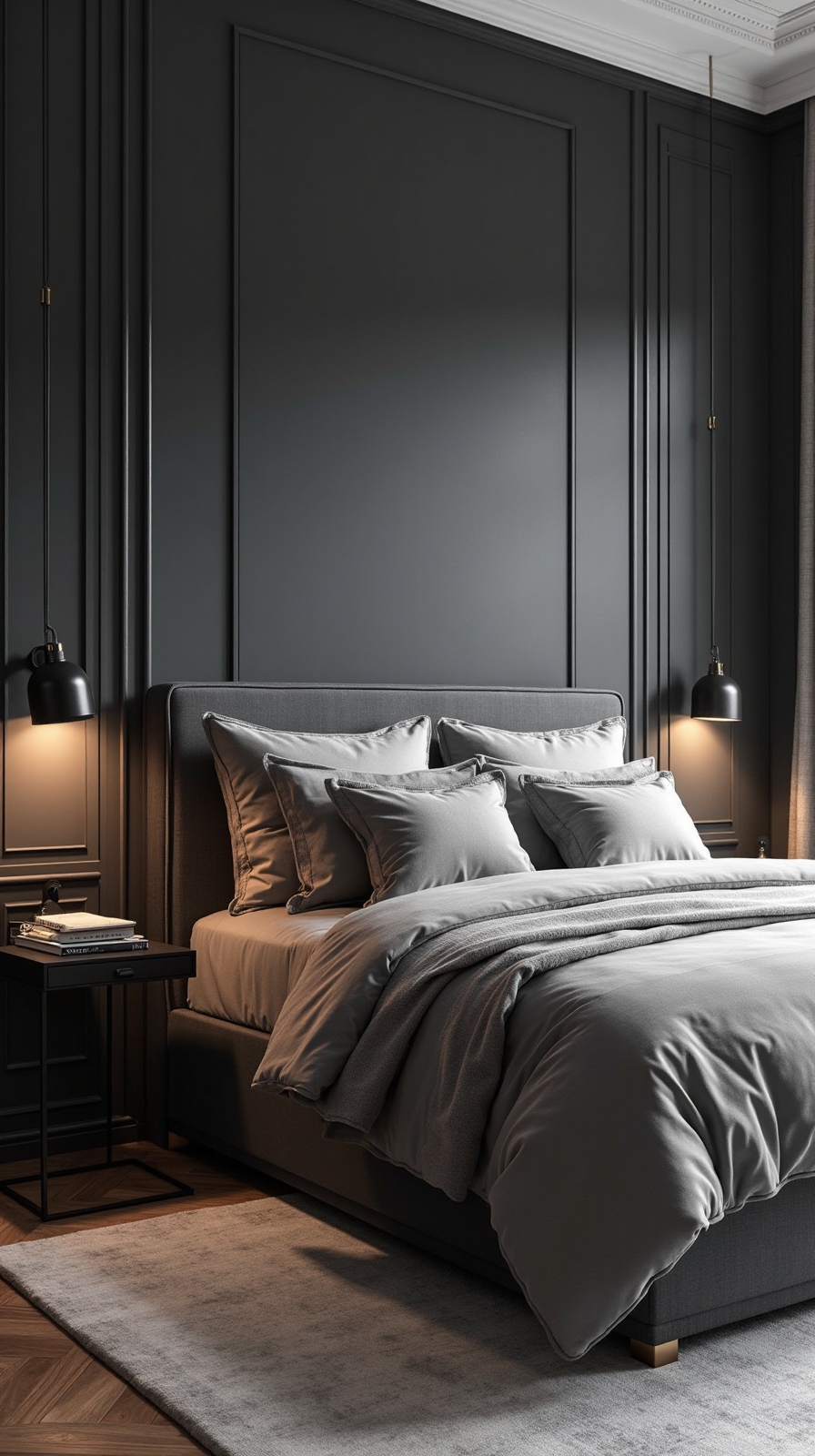 modern sleek bedroom decor ideas