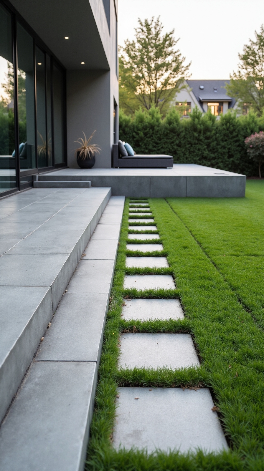 modern sleek customizable concrete