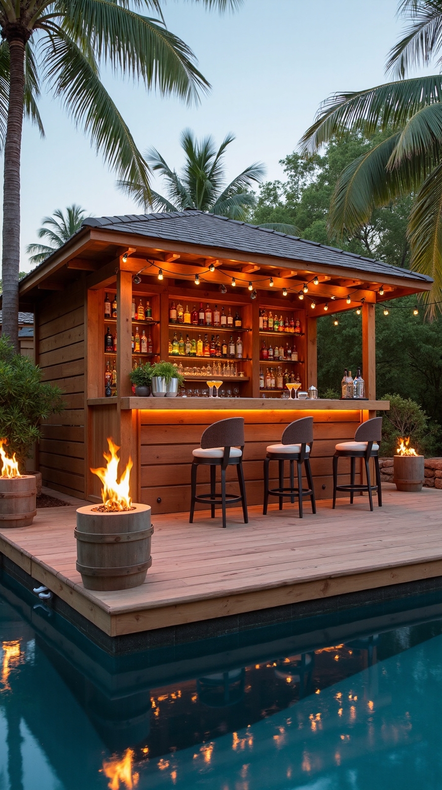 modular mobile customizable outdoor entertainment