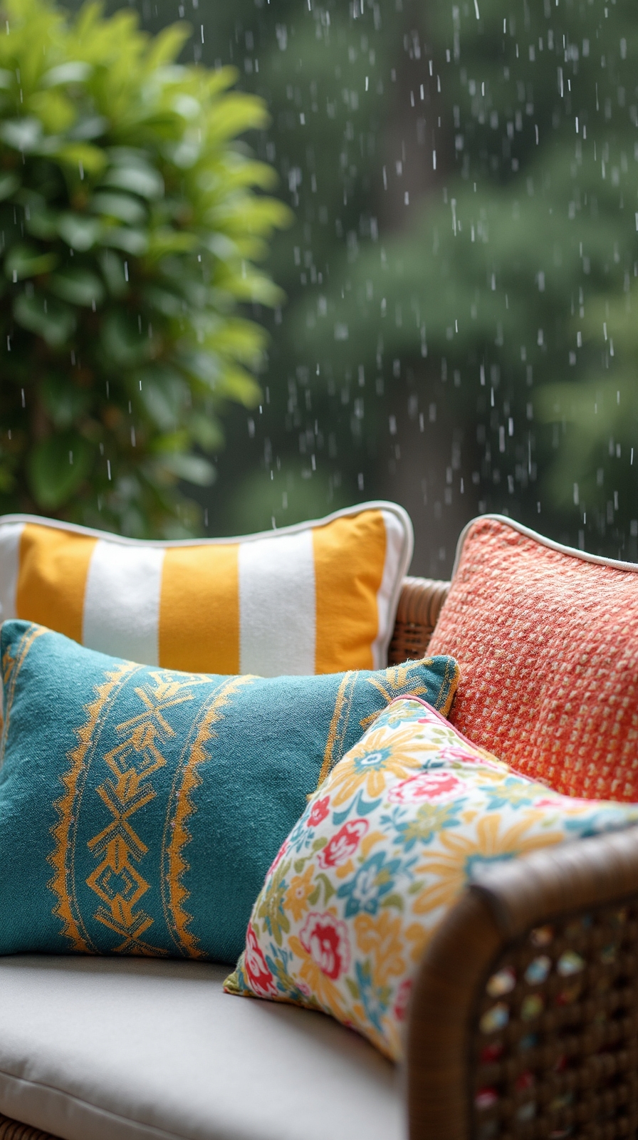 moisture wicking stain resistant outdoor cushions