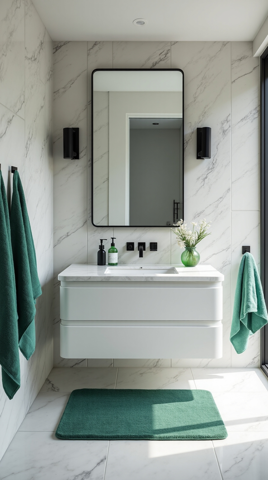 monochromatic cohesive textural accented atmosphere